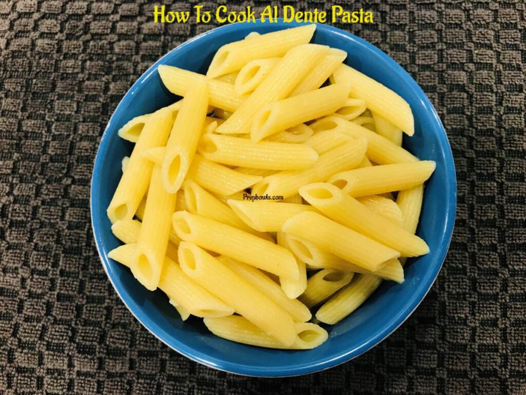 How To Cook Al Dente Pasta