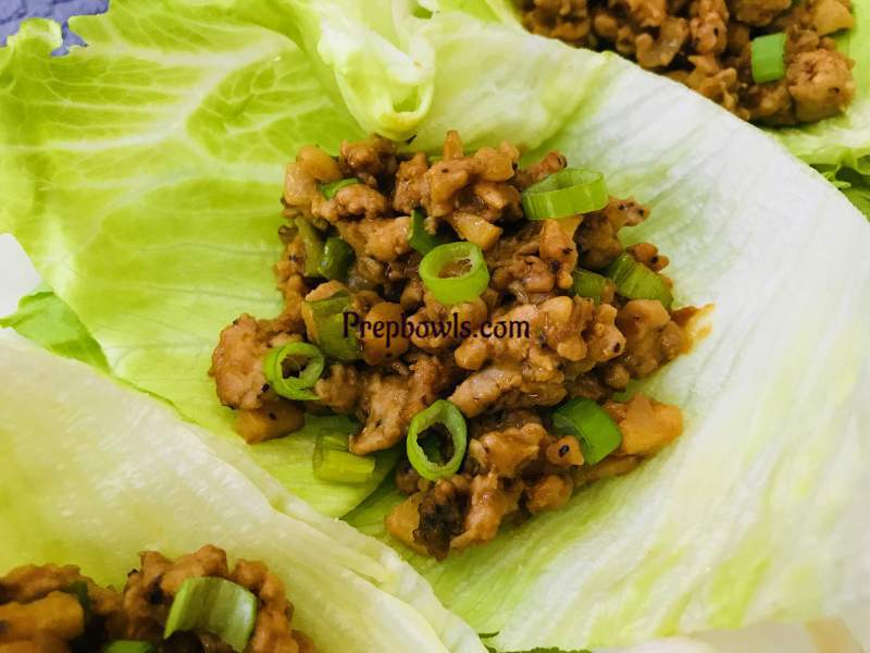 Homemade Hoisin Sauce Non Vegetarian Chicken Lettuce Wraps Easy Lunch Dinner Appetizer PFChangs