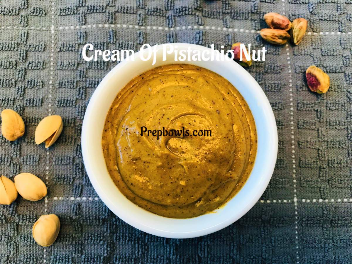 Cream Of Pistachio Nut Spread Prepbowls