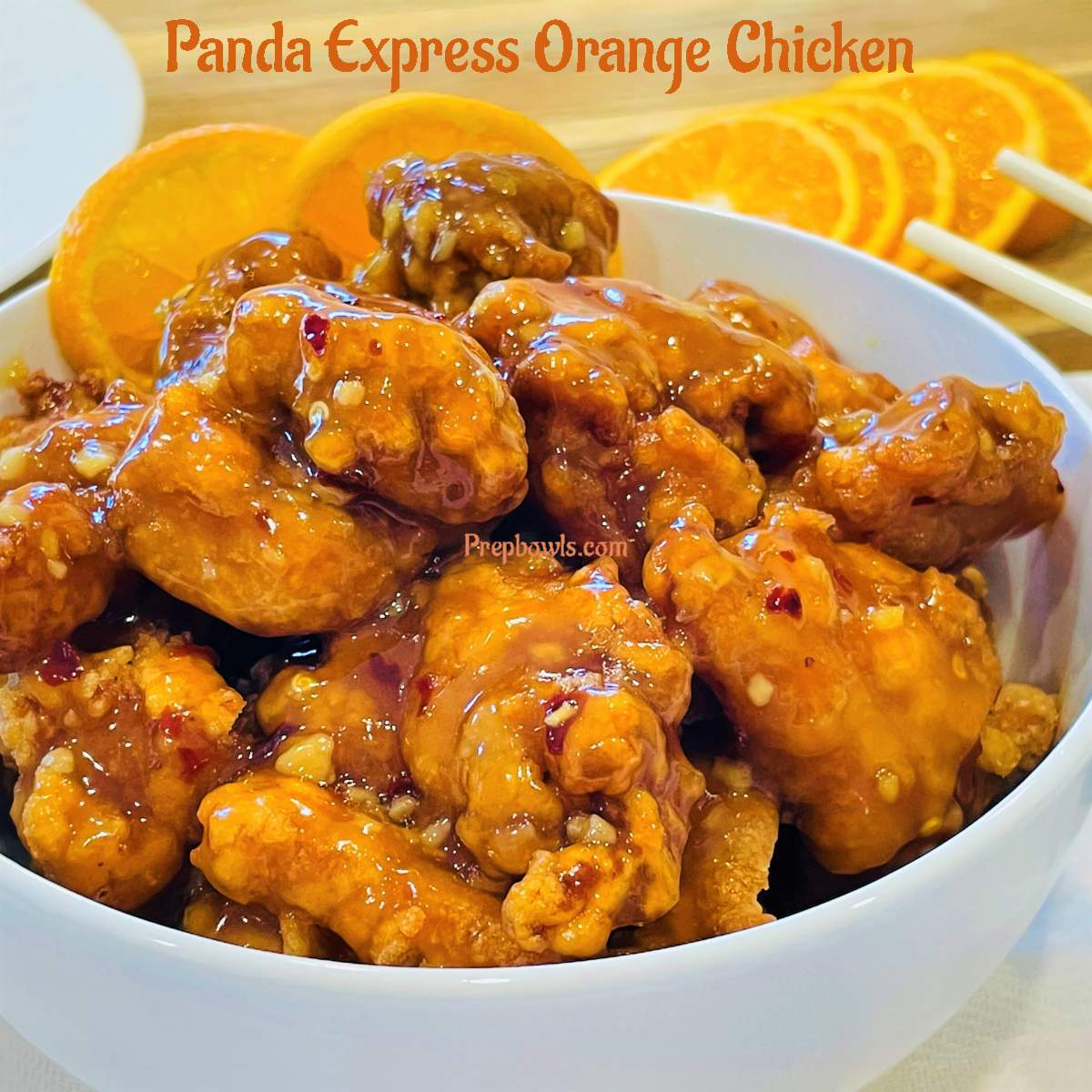Panda Express Orange Chicken Recipe Chinese Copycat Prepbowls